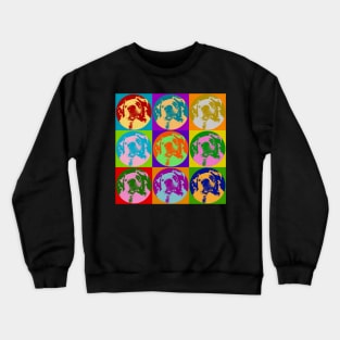 Australian Shepherd Pop Art Style Dog Lover Gift Pet Owner Aussie Crewneck Sweatshirt